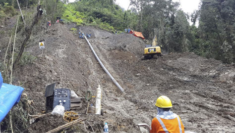 Bolivia Repairing Carrasco-Cochabamba Gas Pipeline