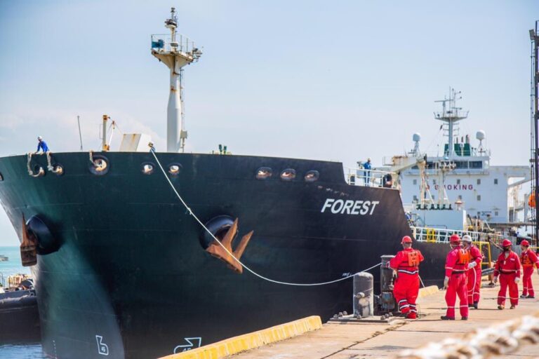 Second Tanker Forest Reaches Venezuelan Dock