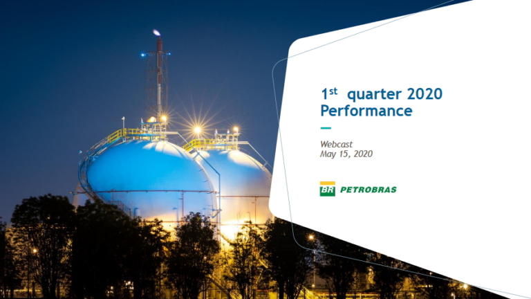 Message From Petrobras’ CEO On 1Q:20 Results