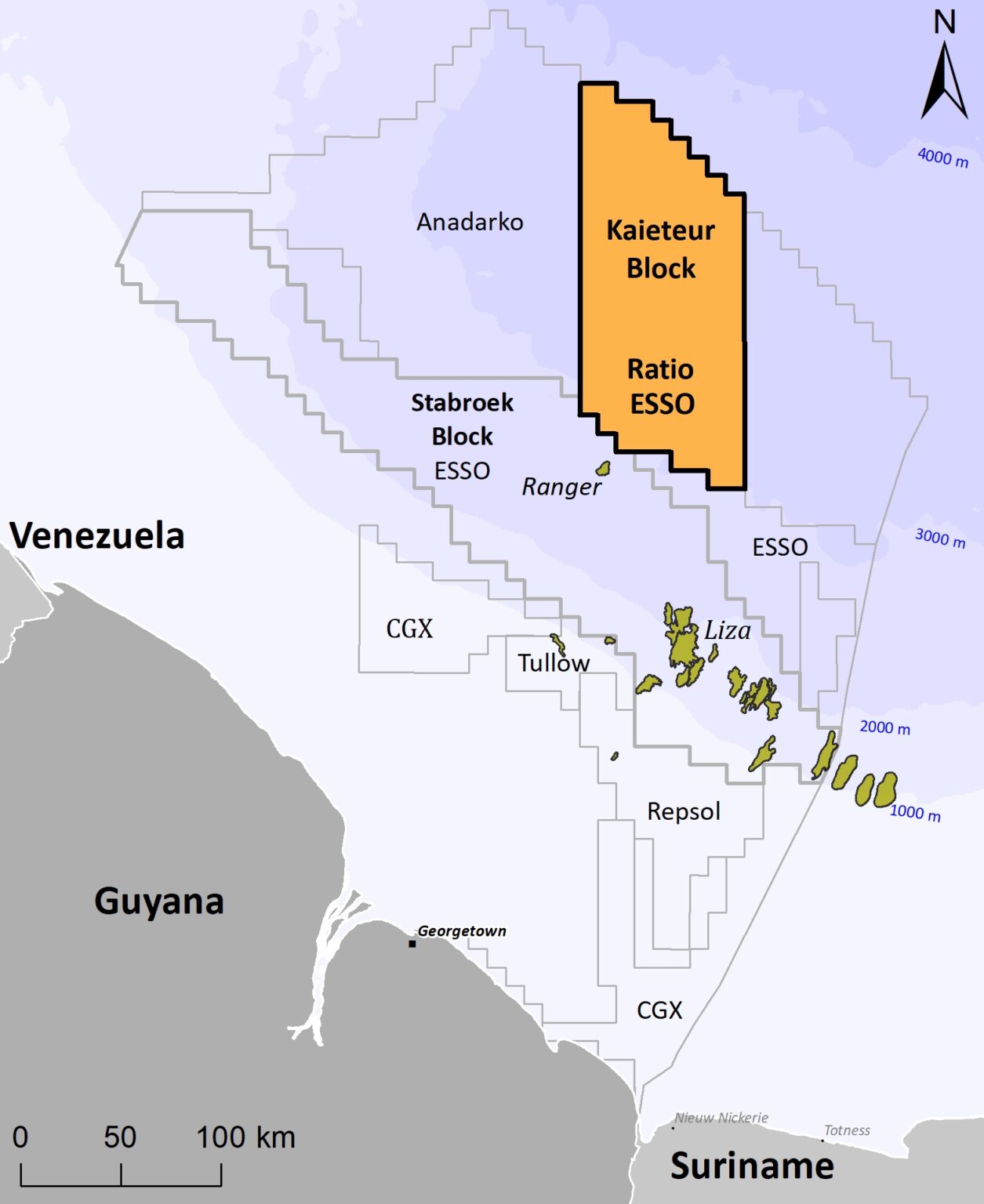 Guyana_map source ratio Energy Analytics Institute (EAI)