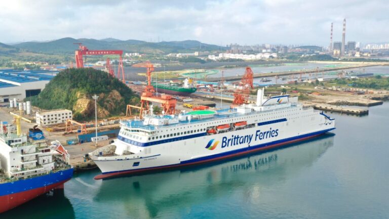 Stena RoRo’s E-Flexer Salamanca Delivered To Brittany Ferries