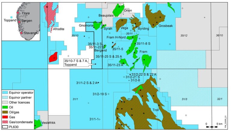 Equinor Reports New Find Close to North Sea Fram Field