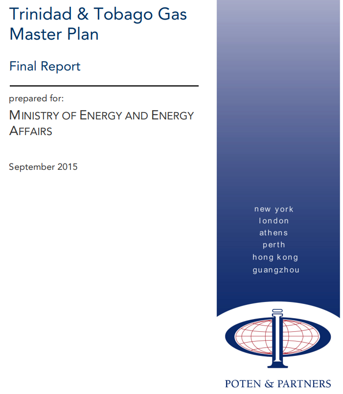 Trinidad & Tobago Gas Master Plan Final Report [PDF Download]