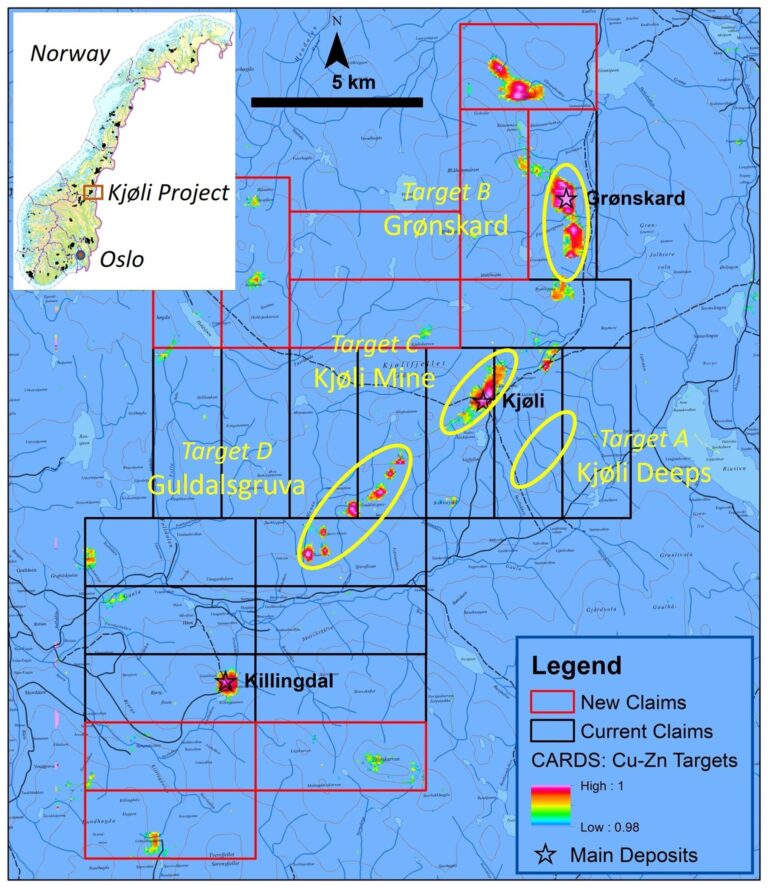 Capella Provides Update on Drilling at the Kjøli Copper Project, Norway