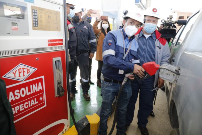 YPFB Initiates Commercialization of Gasoline Plus in Oruro Department