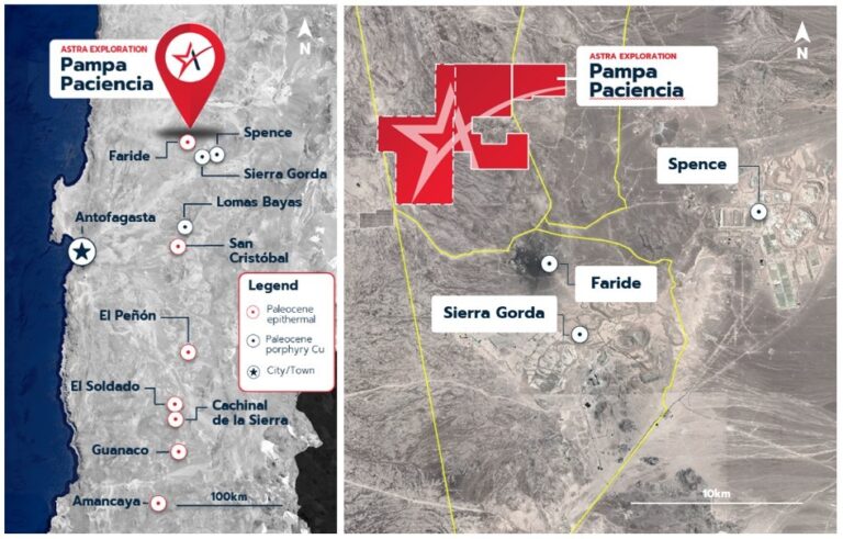 Astra Drills Multiple Gold Intercepts at Pampa Paciencia Project, Chile