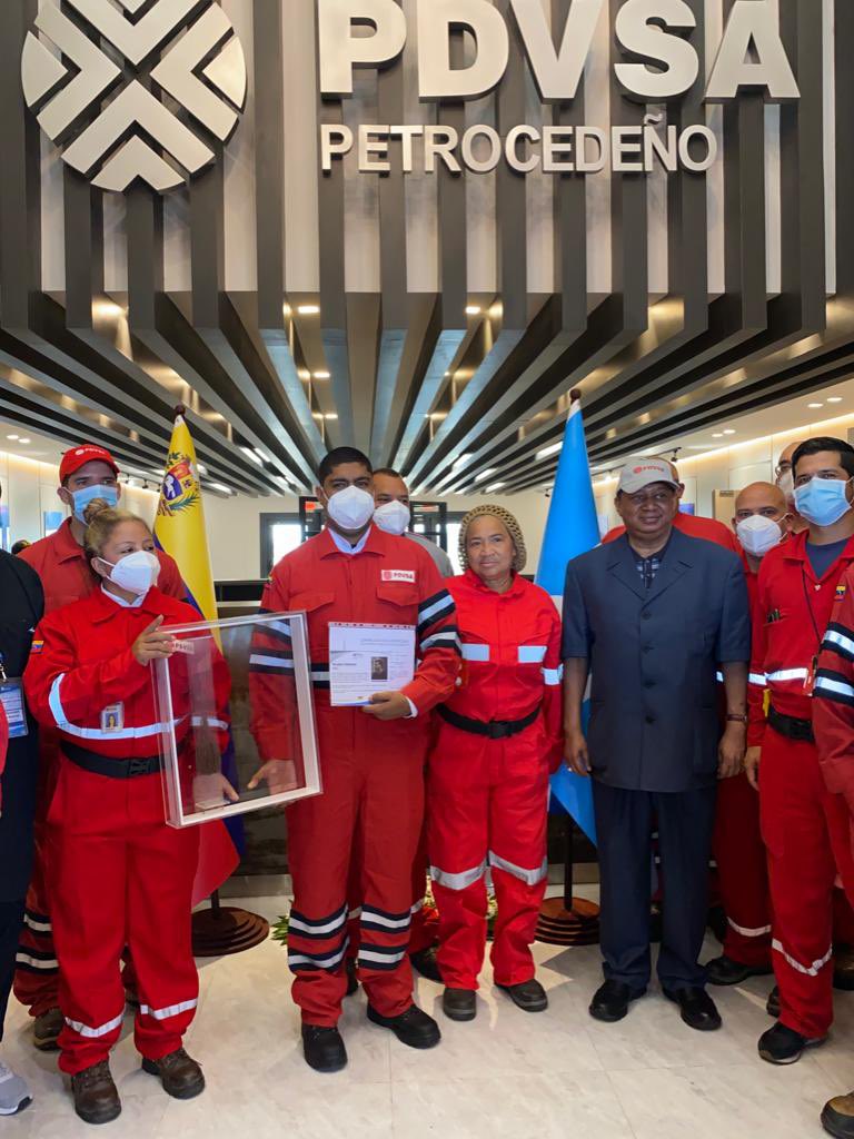 OPEC’s Barkindo Visits Jose Antonio Anzoátegui Petrochemical Complex