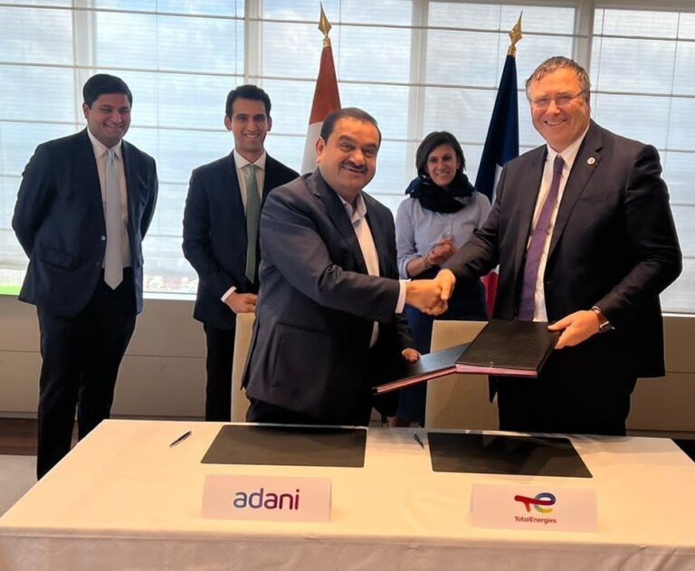 Adani and TotalEnergies to Create World’s Largest Green Hydrogen Ecosystem