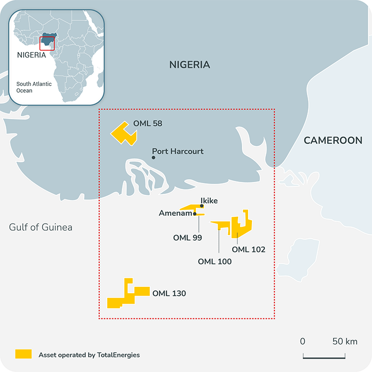Production Starts at Ikike Field Offshore Nigeria