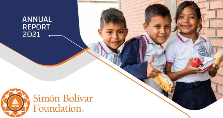 The Simón Bolívar Foundation Releases 2021 Annual Report [PDF Download]