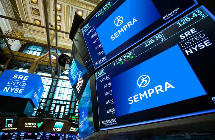 Sempra Price Public Offering of Common Stock
