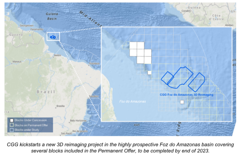 CGG Commences Foz do Amazonas 3D Seismic Reimaging Project - Energy ...