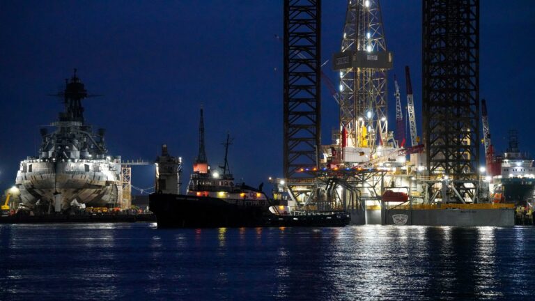 Arena Energy and White Fleet Drilling Christen Refurbished Jack-Up Drilling Rig