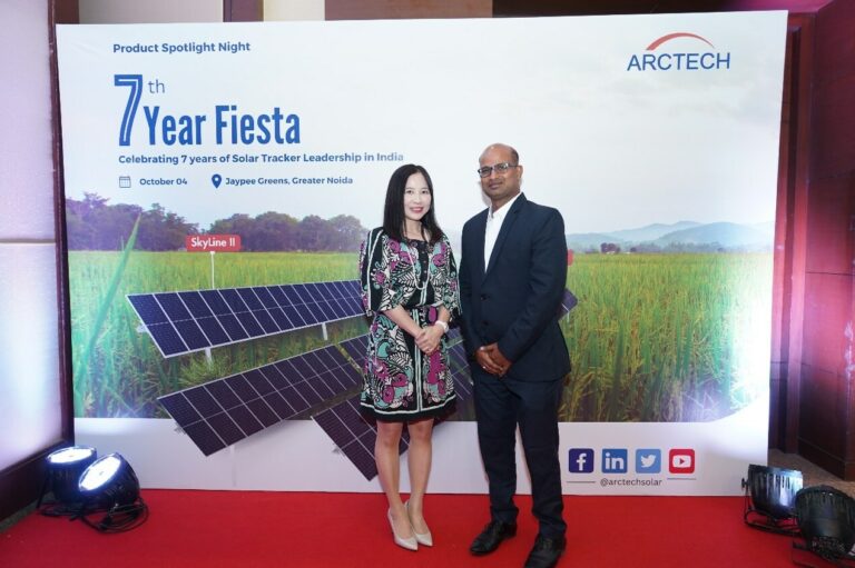 Arctech Showcases Solar Tracker Products at REI Expo 2023 