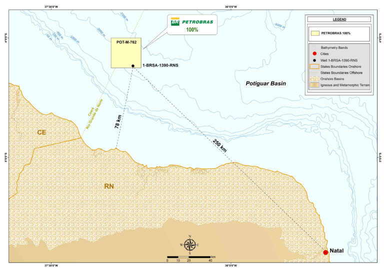 Petrobras Finds Oil in Ultra-Deep Waters of the Potiguar Basin