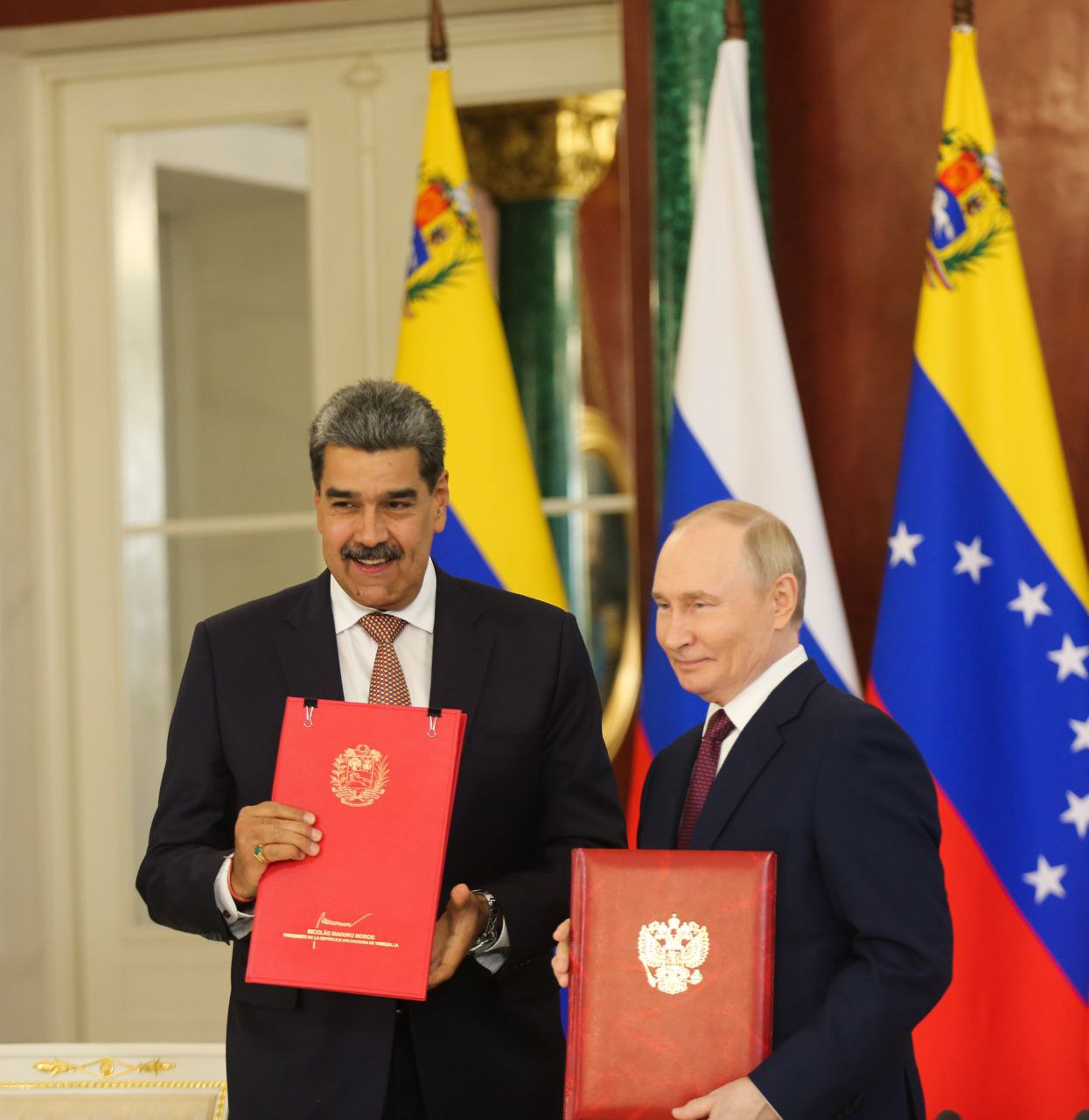Venezuela and Russia ink strategic cooperation and partnership agreement, eye GLONASS