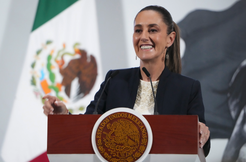 Claudia Sheinbaum: Mexico reported GDP growth of 1.2% in the 2Q:25 v 0.6% in the 1Q:25