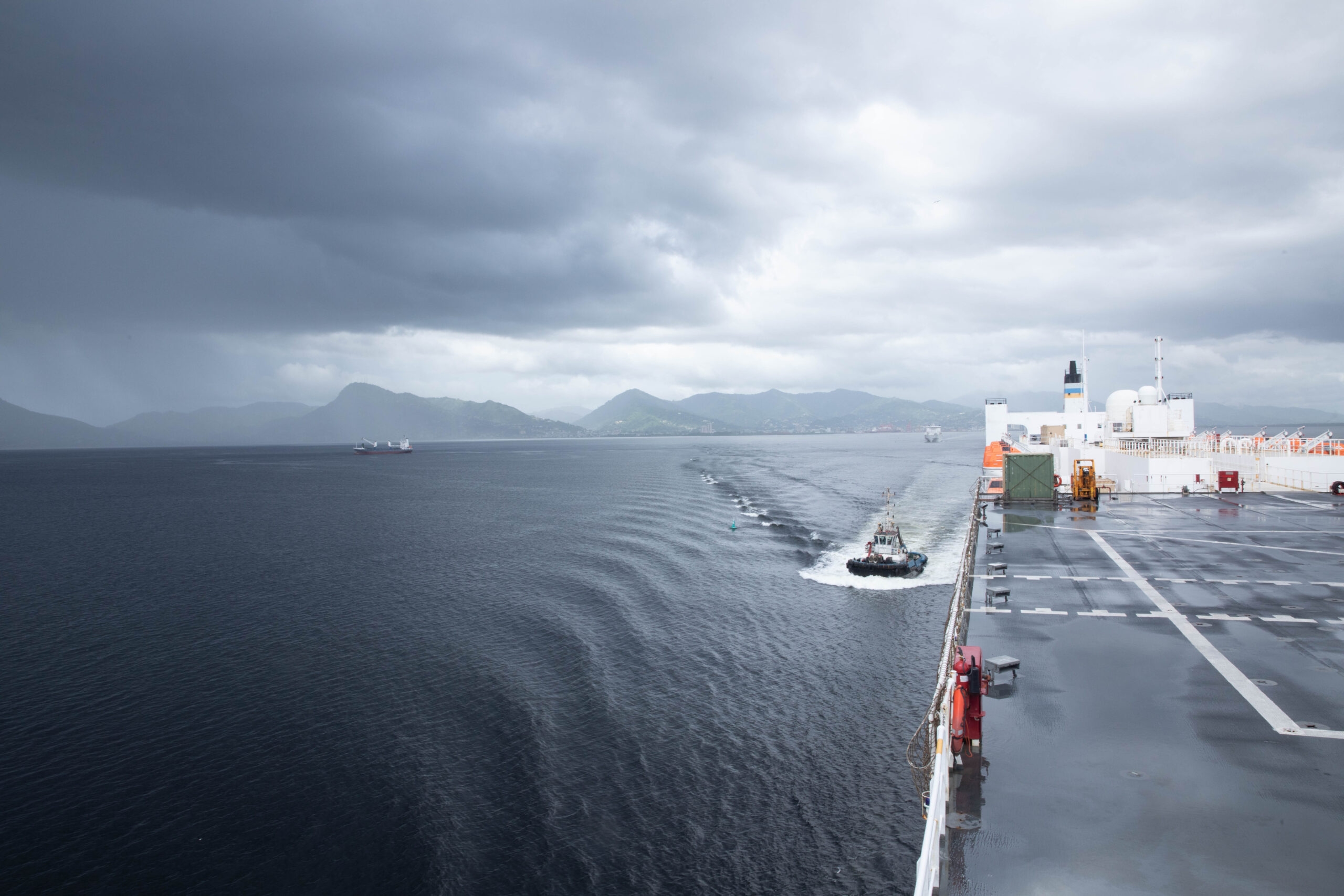 USNS Comfort departs Trinidad after final Continuing Promise 25 mission stop