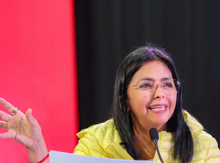 Venezuela’s Delcy Rodríguez says US actions in the Caribbean seek a regime change