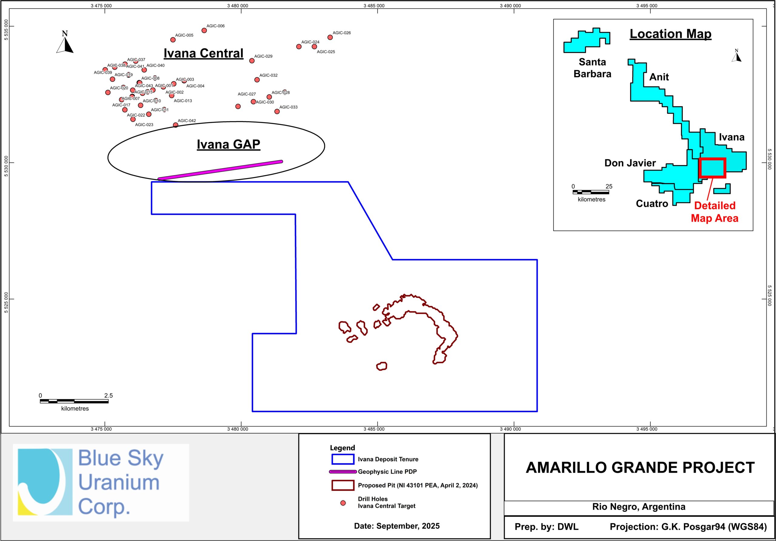 Blue Sky advances towards prefeasibility study at Amarillo Grande project, Argentina