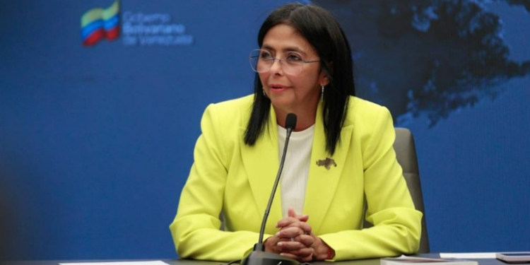Venezuela’s EVP Delcy Rodriguez says US after Caribbean country’s gas reserves