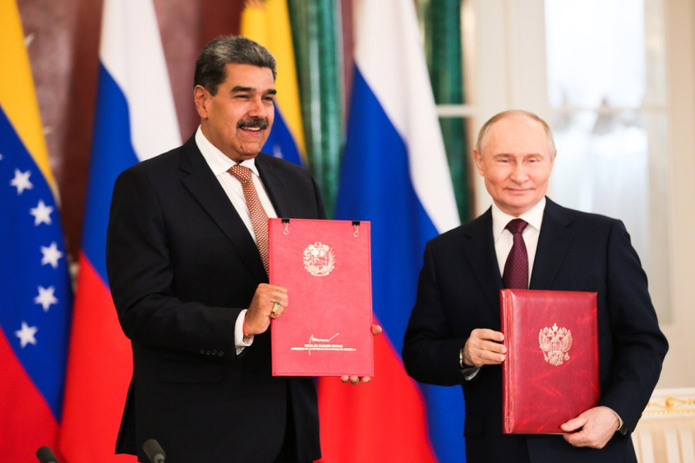 Maduro says Venezuela and Russia “in practice, more united than ever”